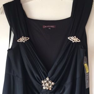 NWT Marina Evening Maxi Dress